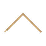 Oak Open Grain Foil Flat Picture Frame