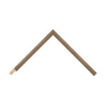 Walnut Open-Grain Flat Picture Frame