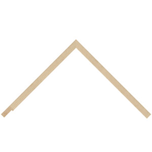 Raw Obeche Flat Picture Frame