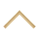 Ash L Shape Foil Flat Picture Frame