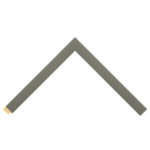 Pale Grey Open-Grain Flat Picture Frame