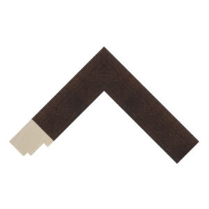 Brown Open-Grain Flat Picture Frame