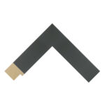 Dark Grey Closed-Grain Flat Picture Frame
