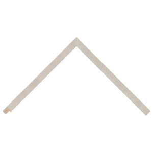 Ivory Open-Grain Flat Picture Frame