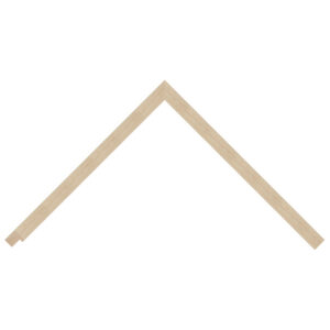 Raw Obeche Flat Picture Frame