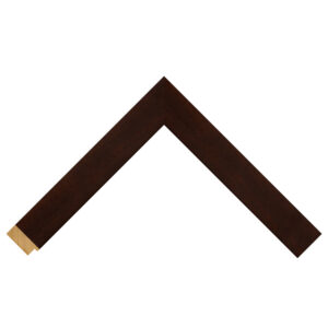 Brown Open-Grain Flat Picture Frame