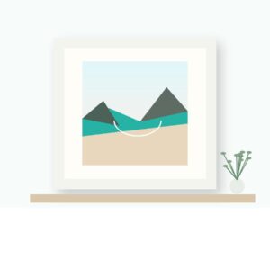 Marylebone · Chalk White Flat Picture Frame