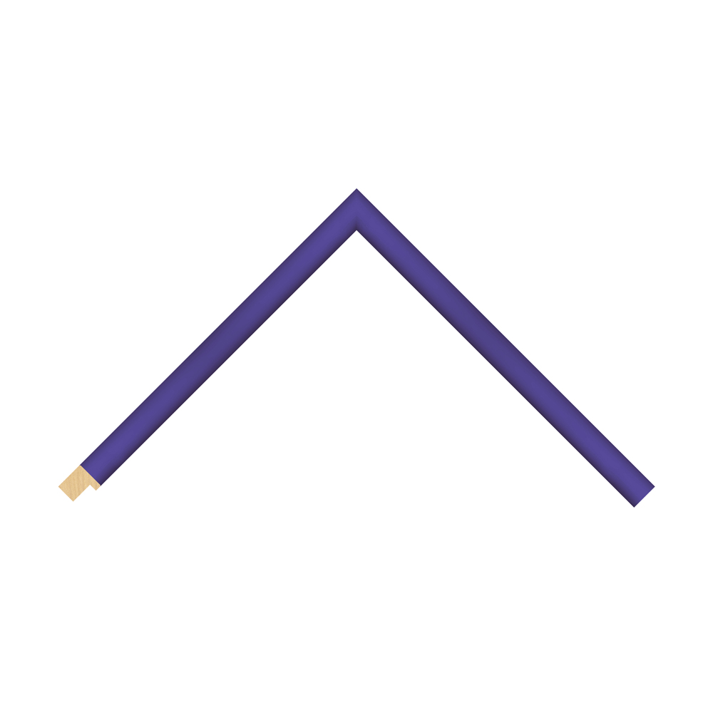Purple Closed-Grain Flat Picture Frame 21 x 22mm
